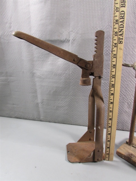 PAIR OF VINTAGE BOTTLE CAPPERS