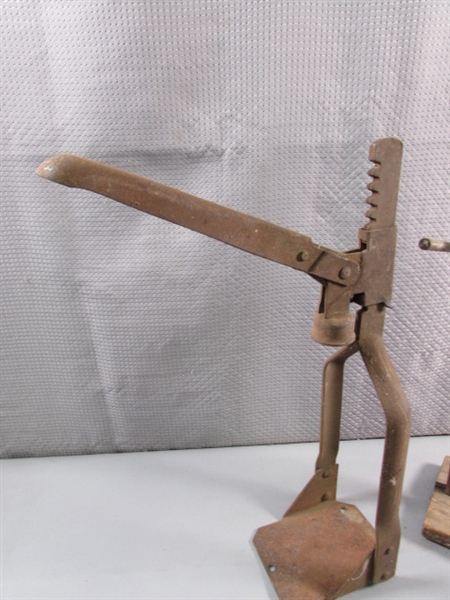 PAIR OF VINTAGE BOTTLE CAPPERS