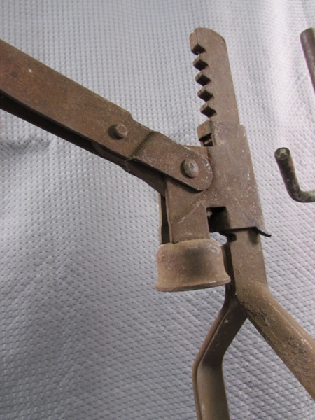 PAIR OF VINTAGE BOTTLE CAPPERS