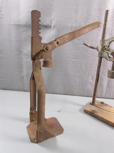 PAIR OF VINTAGE BOTTLE CAPPERS