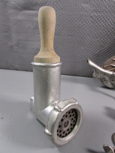 VINTAGE MEAT GRINDERS & CHERRY STONER