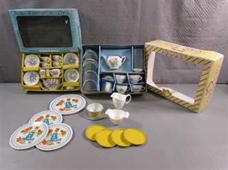 VINTAGE MINIATURE TEA SETS
