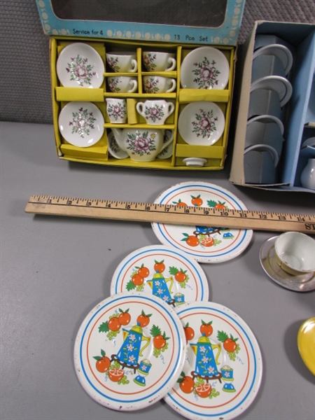 VINTAGE MINIATURE TEA SETS