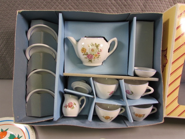 VINTAGE MINIATURE TEA SETS
