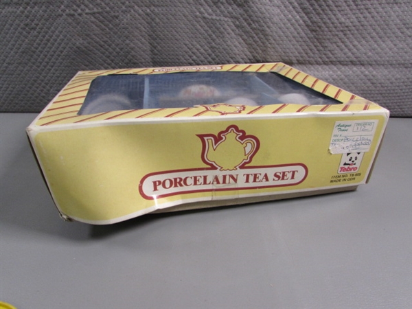 VINTAGE MINIATURE TEA SETS