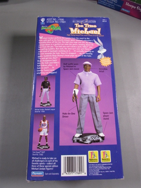 NEW 1996 SPACE JAM MICHAEL JORDAN FIGURES 