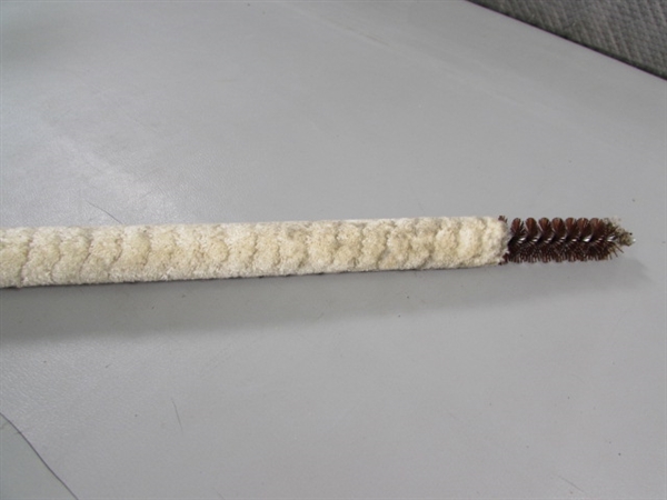 2 RIFLE CASES & BARREL CLEANING ROD