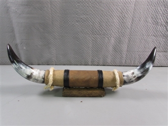 POLISHED HORN DECOR