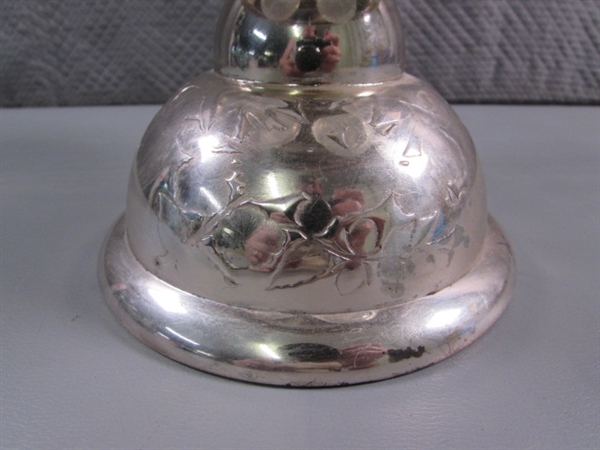 SILVERPLATE CRUET SET