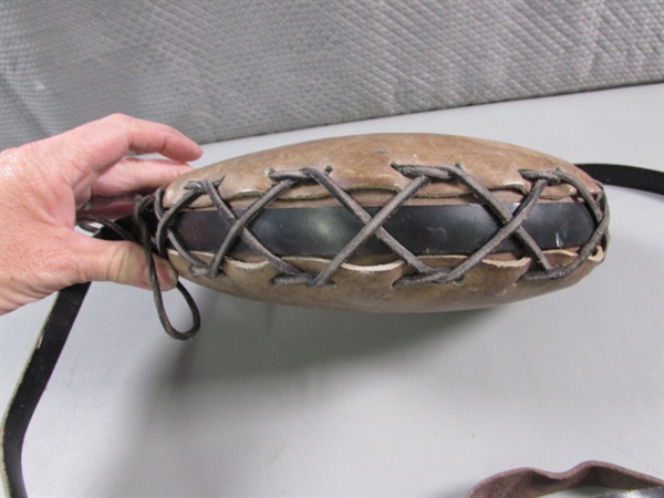 SUN HELMET & WATERSKIN