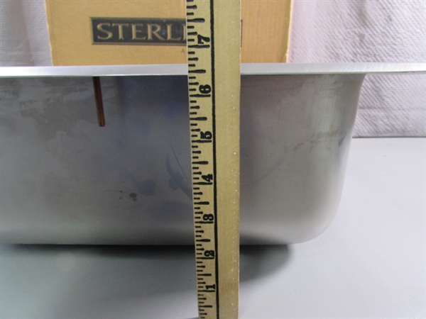 19X17 STAINLESS STEEL SINK - NEW
