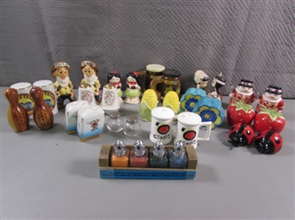 SALT & PEPPER SHAKER COLLECTION