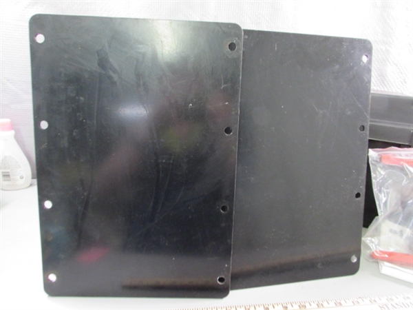 BATTERY BOXES & TRAY - METAL & PLASTIC