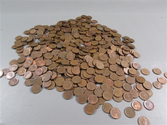 4+ LBS OF 1967 CANADIAN PENNIES