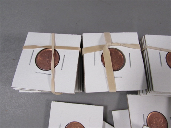 CANADIAN PENNIES, NICKELS, DIMES AND A QUARTER