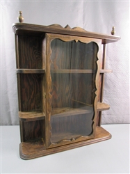 VINTAGE WOODEN 3 TIER NIC-NAC SHELVING UNIT