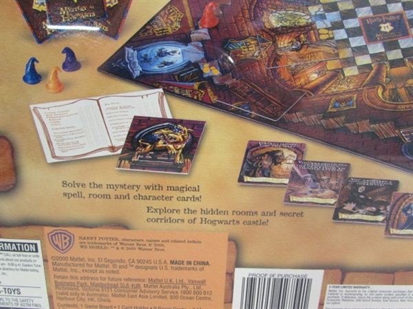 NEW & FACTORY SEALED HARRY POTTER BOARD GAME