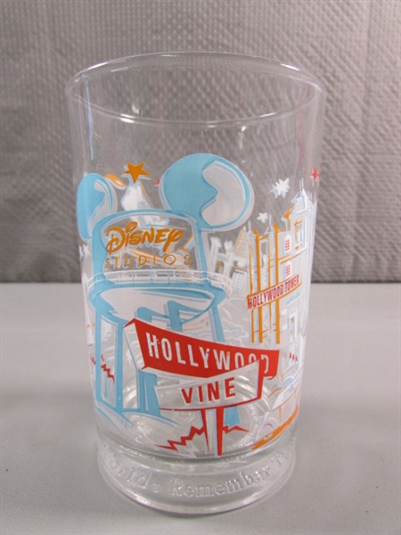 8 COLLECTIBLE WALT DISNEY GLASSES