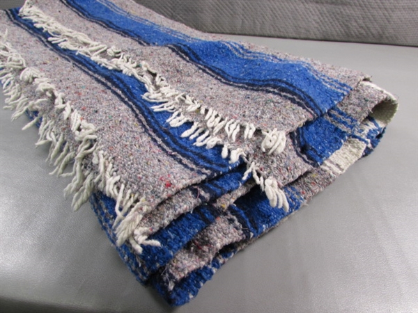 WOVEN WOOL THROW