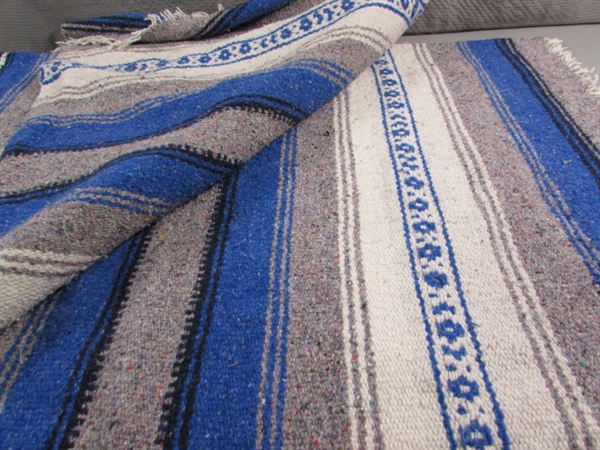 WOVEN WOOL THROW