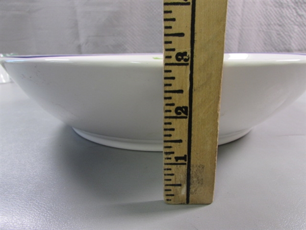 SALAD BOWL & 6 MATCHING MUGS - NEW