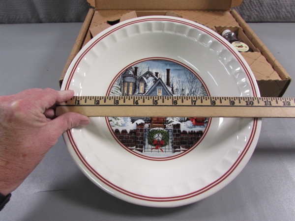WATKINS PIE PLATE & CRANBERRY EXTRACT GIFT SET