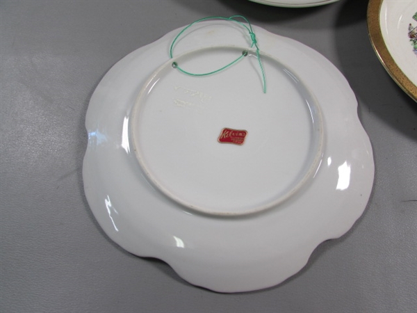 6 VINTAGE SOUVENIR PLATES