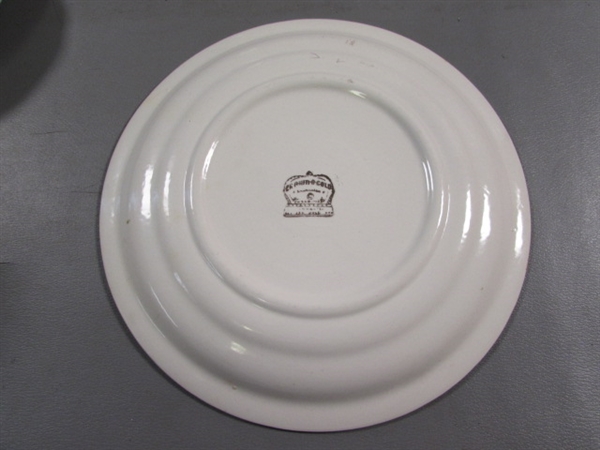 6 VINTAGE SOUVENIR PLATES