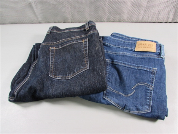 WOMEN'S SIZE 12 & 14 JEANS