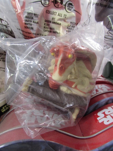 STAR WARS - EPISODE 1 DRINK TOPPERS & COLLECTIBLE TOYS