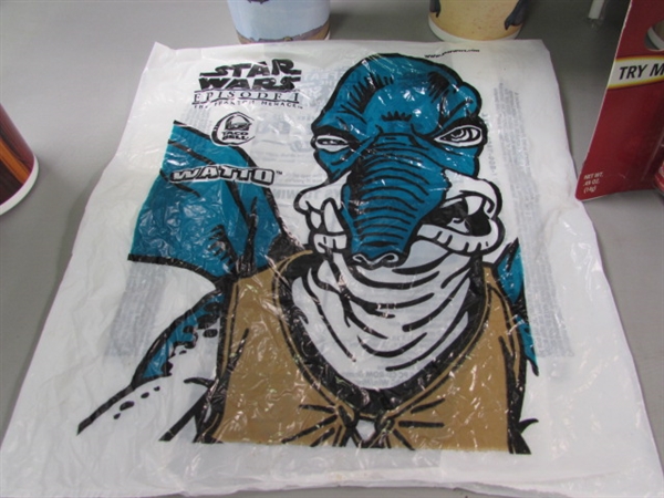 STAR WARS - EPISODE 1 DRINK TOPPERS & COLLECTIBLE TOYS
