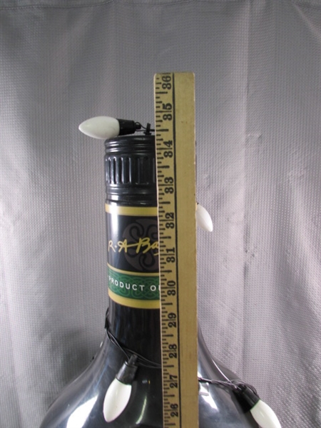 LARGE PLASTIC BAILEY'S IRISH CREAM ADVERTISEMENT BOTTLE