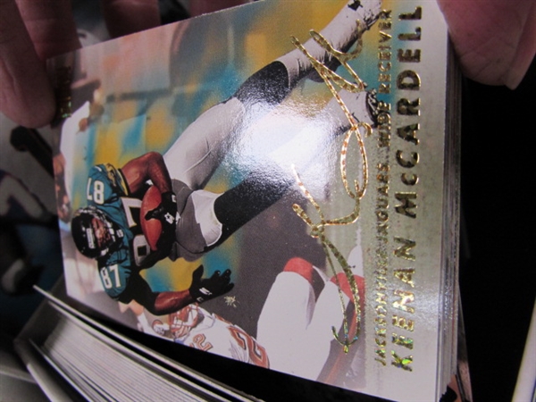 FOOTBALL TRADING CARDS - MIXED YEARS & BRANDS