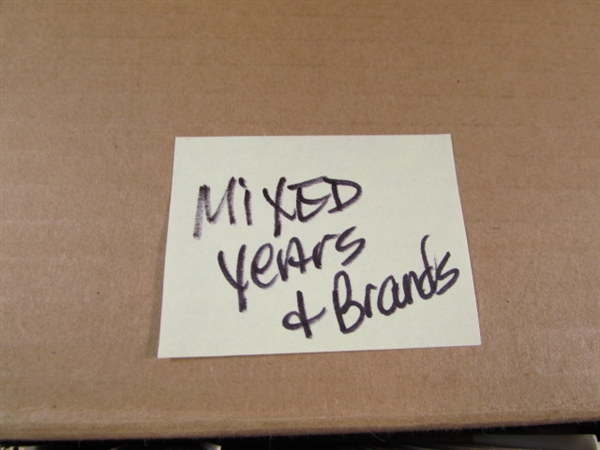 4 BOXES OF BASEBALL CARDS - MIXED YEARS & BRANDS