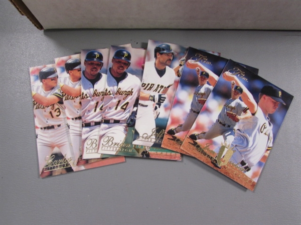 4 BOXES OF BASEBALL CARDS - MIXED YEARS & BRANDS