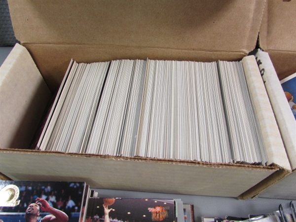 2 BOXES OF ASSORTED BASKETBALL TRADING CARDS