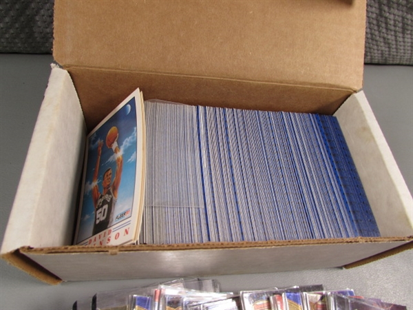 2 BOXES OF ASSORTED BASKETBALL TRADING CARDS