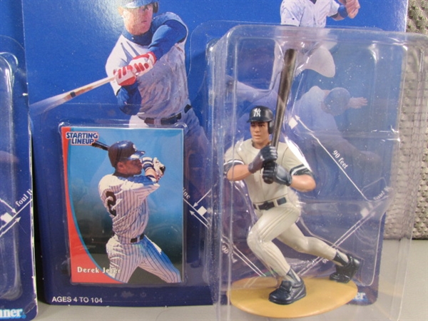 NEW BASEBALL COLLECTOR FIGURINES