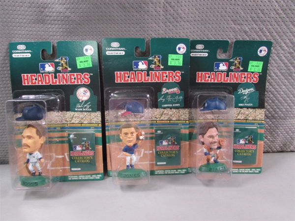 NEW BASEBALL COLLECTOR FIGURINES