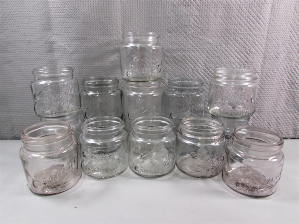 ANTIQUE PINT & QUART KERR CANNING JARS