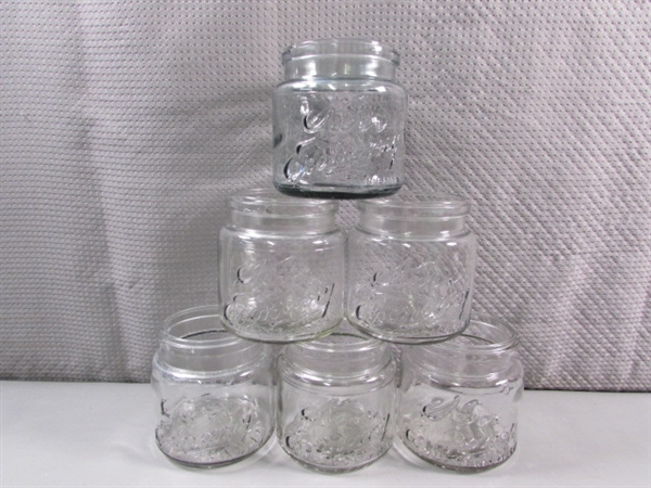 ANTIQUE PINT & QUART KERR CANNING JARS