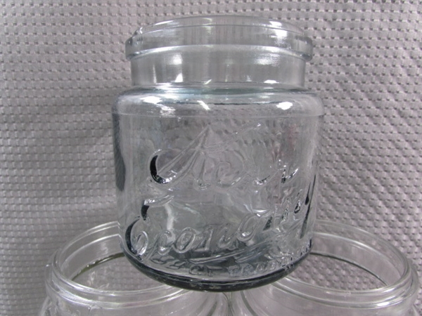 ANTIQUE PINT & QUART KERR CANNING JARS