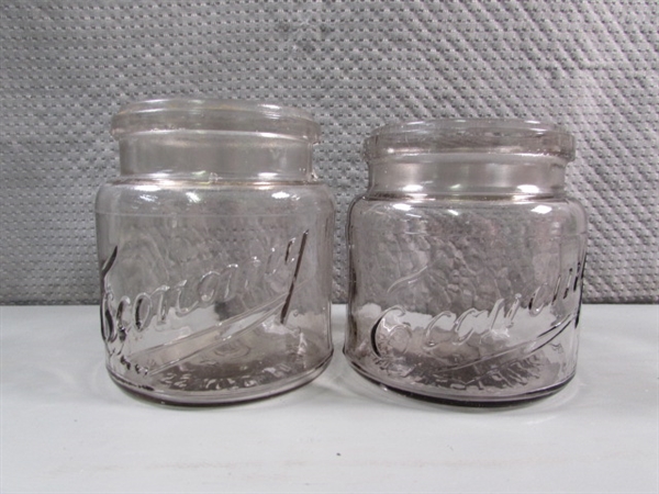 ANTIQUE PINT & QUART KERR CANNING JARS