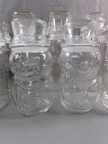 17 PLANTERS STORAGE JARS W/LIDS
