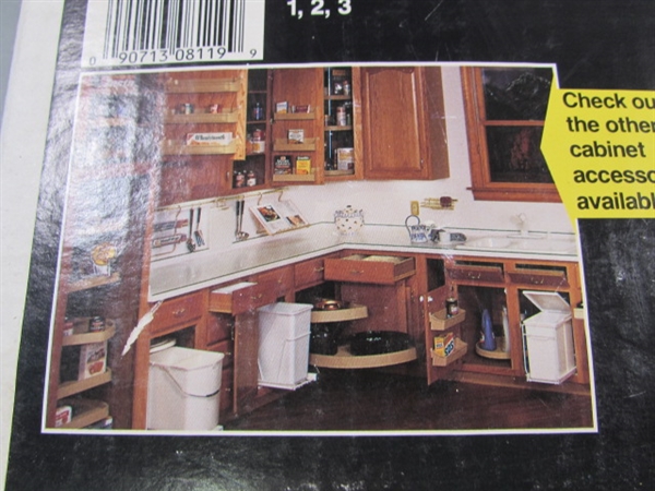 NEW 16 DOUBLE SHELF LAZY SUSAN