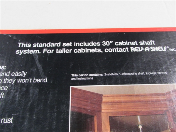NEW 16 DOUBLE SHELF LAZY SUSAN