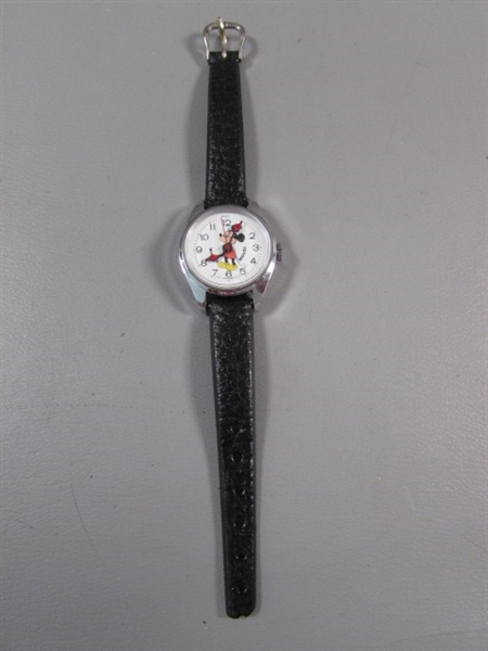 VINTAGE MICKEY & MINNIE MOUSE WATCHES