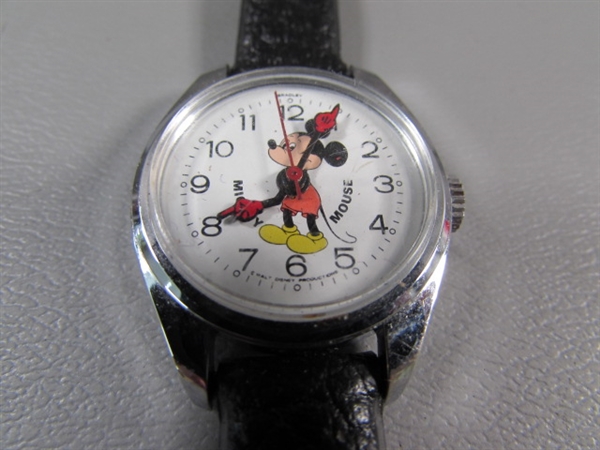 VINTAGE MICKEY & MINNIE MOUSE WATCHES