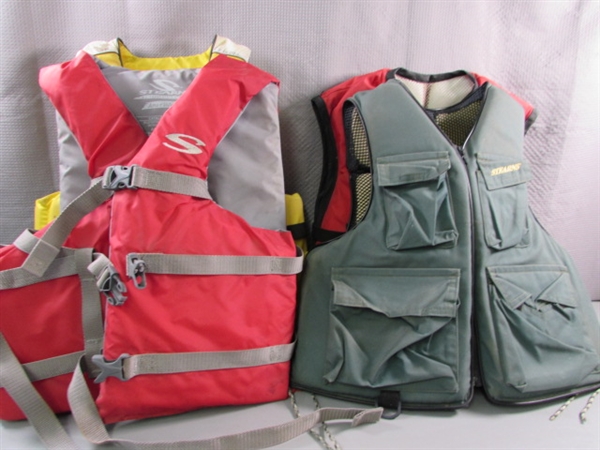 4 LIFE JACKETS