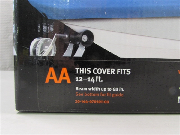 NEW - CLASSIC ACCESSORIES V- HULL BOAT COVER